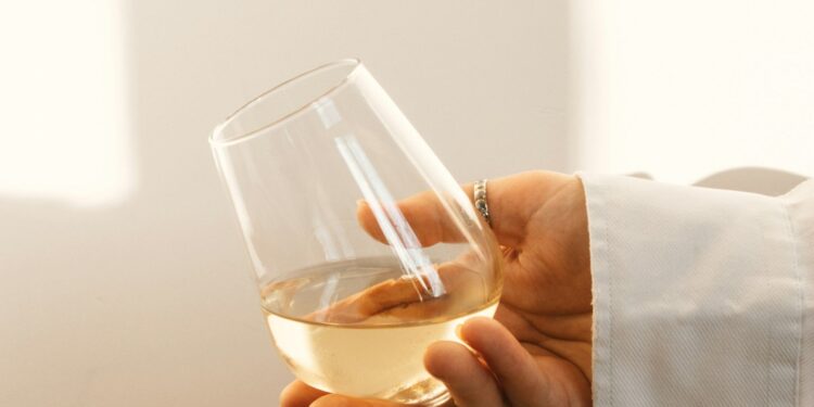 één glas wijn per jaar