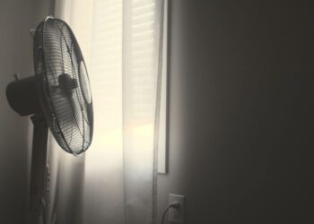 Ventilator in de slaapkamer