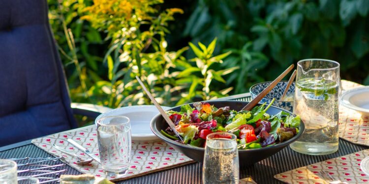 water tijdens eten