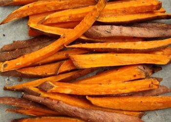 zoete aardappelfriet